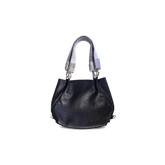 Cindy Jeurissen Black Leather 3 Way Convertible Bag OOAK Dutch Artisan main image 3